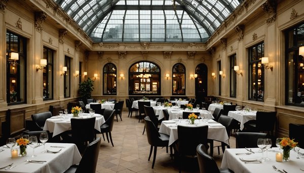 Savourez la créativité moderne à l'atrium restaurant à reims